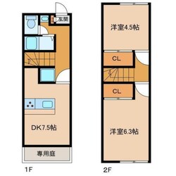 OA FLAT飯田の物件間取画像